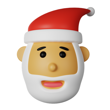 Santa Claus  3D Icon