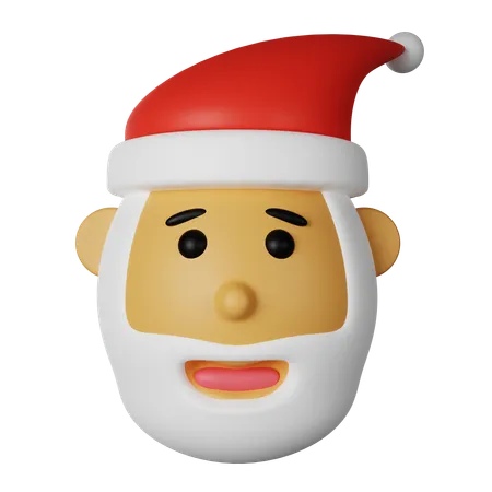 Santa Claus  3D Icon