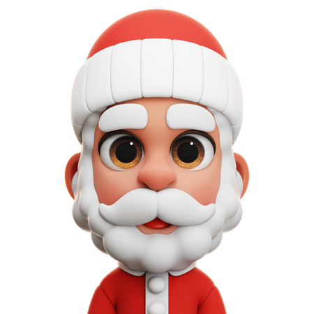 Santa Claus  3D Icon