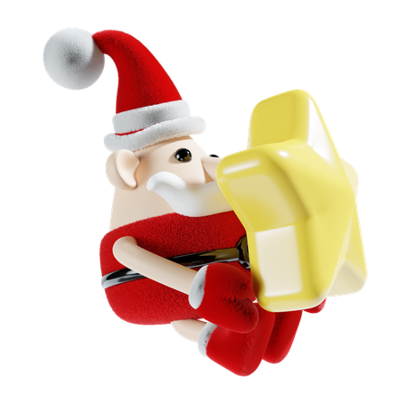 Santa Claus  3D Illustration