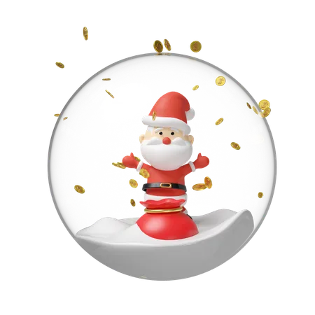 Santa Claus  3D Illustration