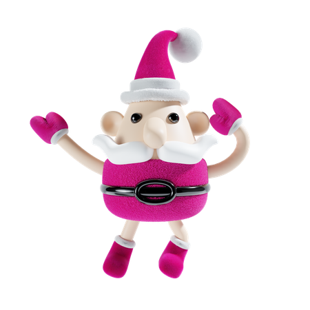 Santa Claus  3D Illustration