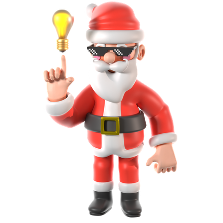 Santa Claus  3D Illustration