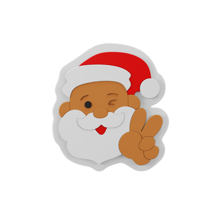 Santa Claus 3D Icon