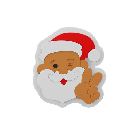 Santa Claus 3D Icon