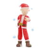 Santa Claus Confident Pose