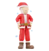 Santa Claus Hands On Hips Pose