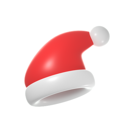 Weihnachtsmannmütze  3D Icon