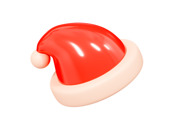 Santa Claus Hat  3D Icon