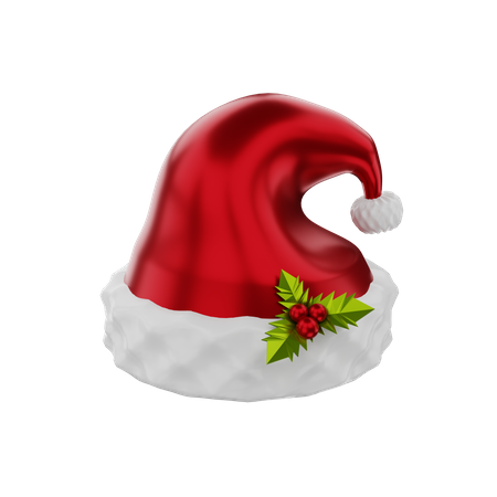 Santa claus hat  3D Icon