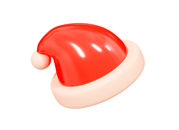 Santa claus hat  3D Icon