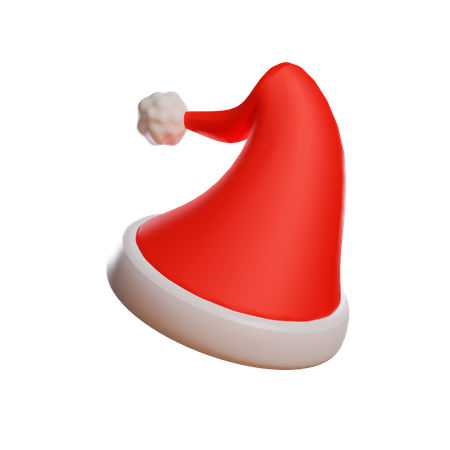 Santa Claus Hat  3D Illustration