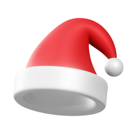 Santa Claus Hat 3D Illustration