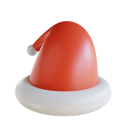 Santa Claus Hat 3D Icon