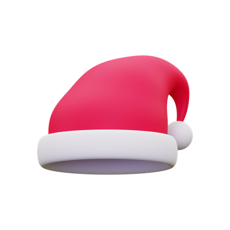 Santa Claus Hat 3D Icon