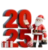 Santa Claus Painting 2025 Numbers