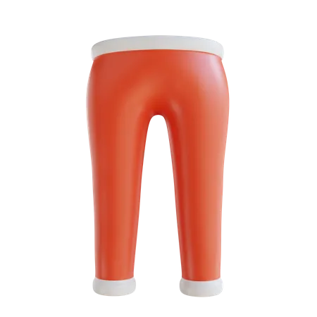 Santa Claus Pants  3D Icon