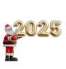 Santa Claus Polishing The 2 In 2025