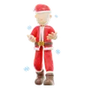 Santa Claus Talking Pose