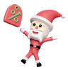 Santa Claus With Discount Sales