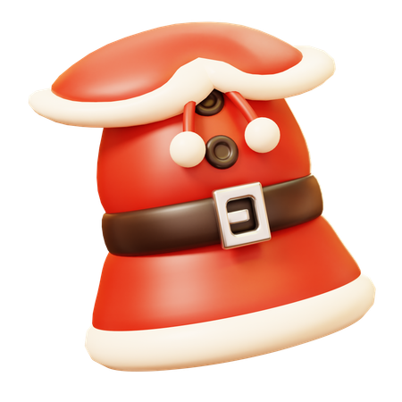 Santa Dress  3D Icon