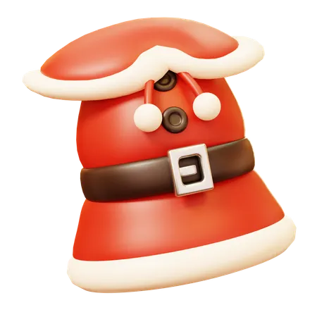 Santa Dress  3D Icon