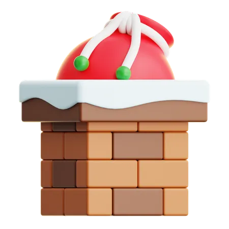 Santa Gift  3D Icon
