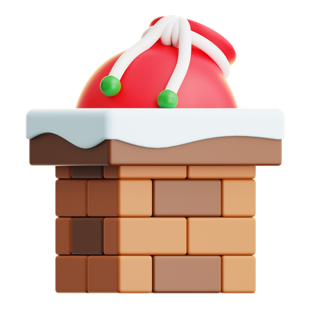 Santa Gift  3D Icon