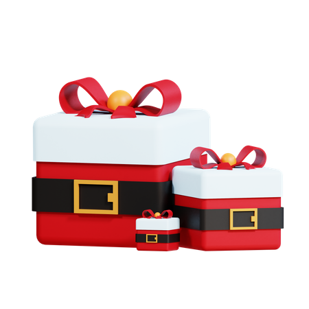 Santa Gifts 3D Icon