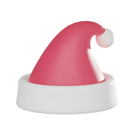 Christmas Santa Claus Hats Festive Icons And Holiday Elements Perfect For Adding Touch Of Holiday Cheer To Your Designs 3 D Render 3D Icon