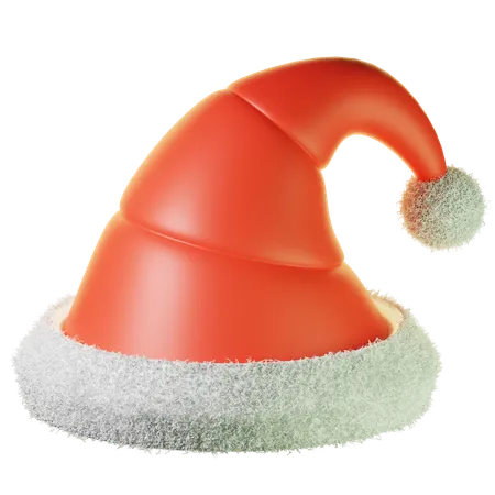 3 D Icon Santa Claus Hat 3D Icon
