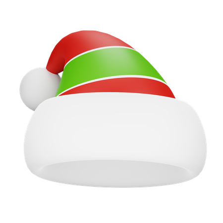 Santa Hat  3D Icon