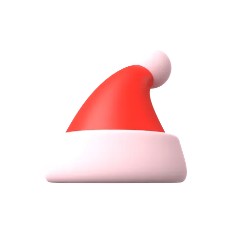 Santa Hat  3D Illustration