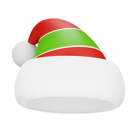 Santa Hat 3D Icon