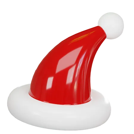 Santa Hat 3 D Icon 3D Icon