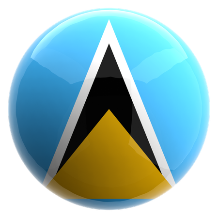 Saint lucia  3D Icon