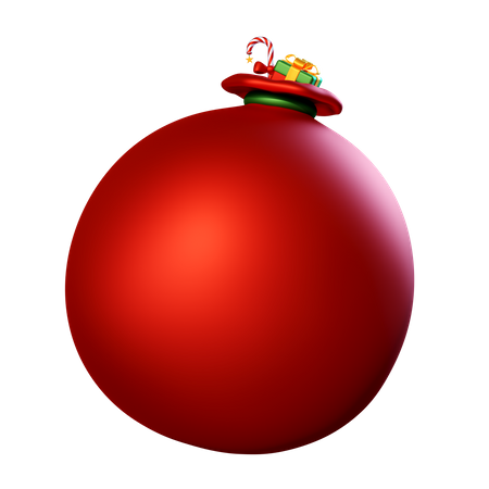 Santa Sack  3D Icon