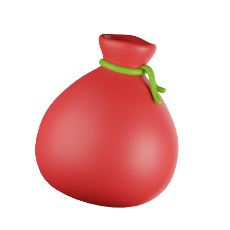 Santa Sack  3D Icon