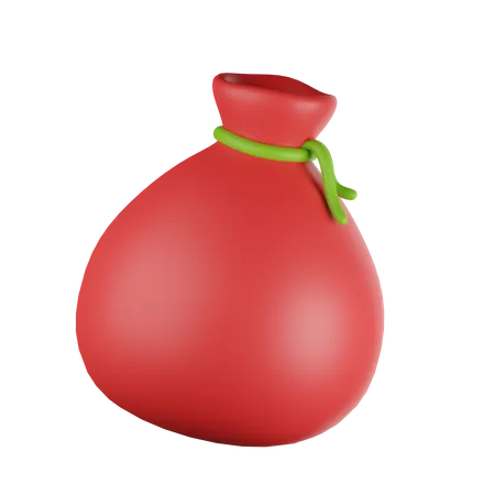 Santa Sack  3D Icon