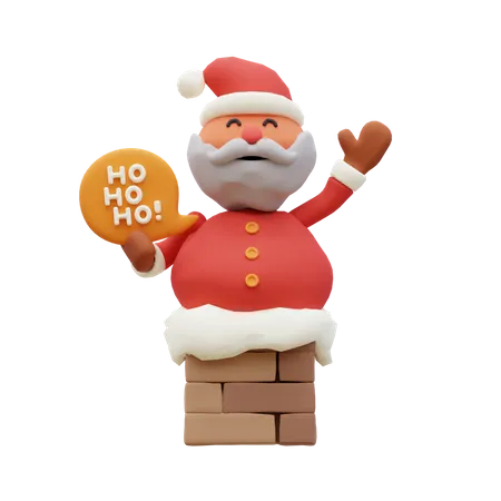 Santaclaus  3D Illustration