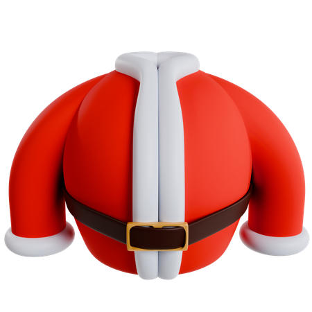 Santa’s Festive Attire  3D Icon