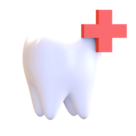 Santé dentaire  3D Icon