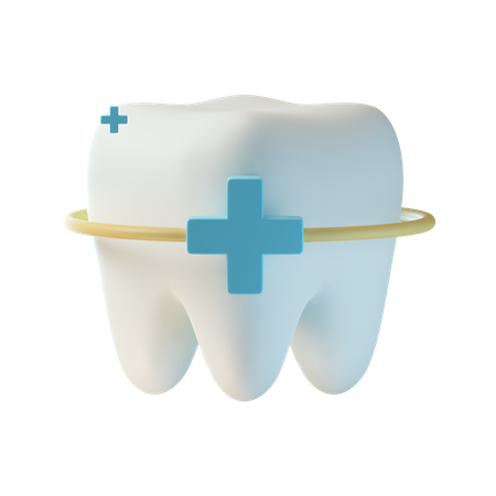 Santé dentaire  3D Icon