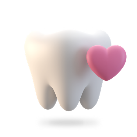 Santé des dents  3D Icon
