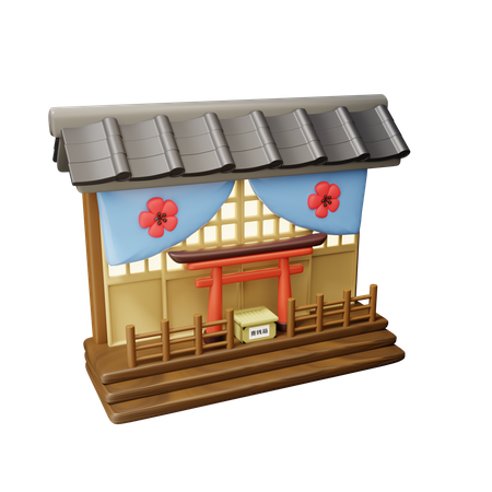 Santuário  3D Icon