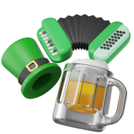 São Patrício  3D Icon