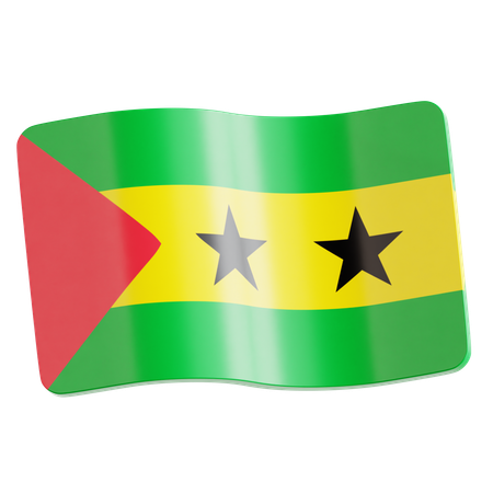 Sao Tome and Principe  3D Icon