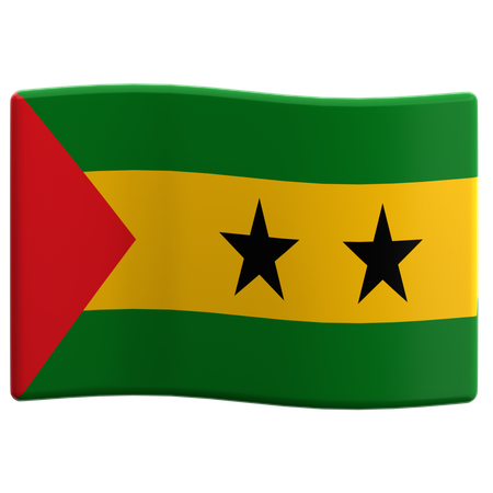 Sao tome and principe  3D Icon