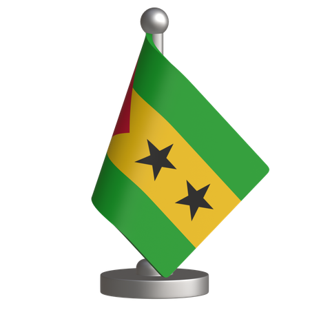 São Tomé and Principe  3D Icon