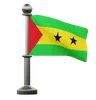 Sao Tome And Principe Flag